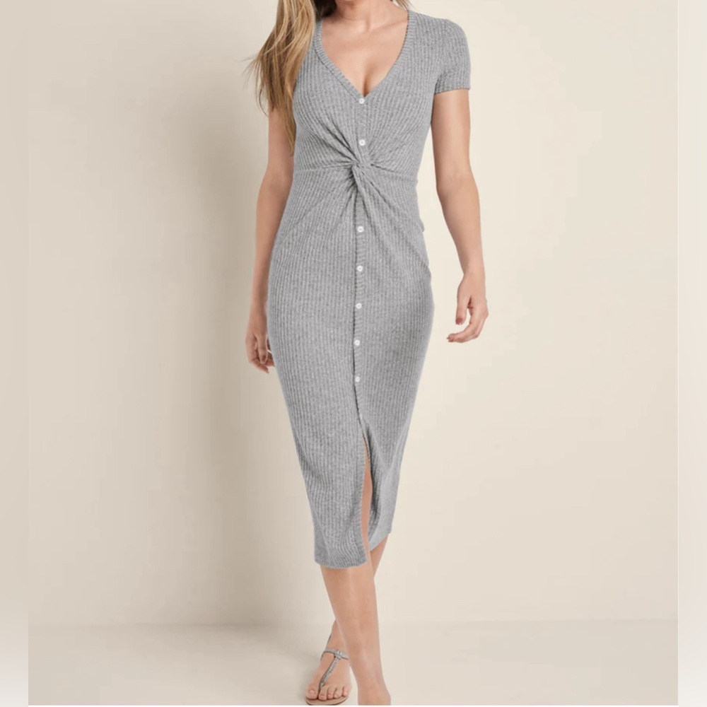NWT VENUS Brushed Knit Lounge Dress